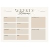 A4 A5 Size Weekly Planner Notepad Deskpad 50 Sheets Printed