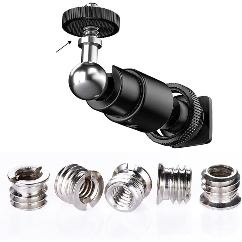 Convert Screw Adapter, 12 Pcs Camera Convert Screws, 1/4 Inch