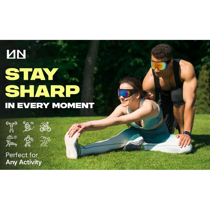 ProStunnerz Oversized Sunlasses (Black/Green)