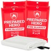 The Prepared Hero Emergency Fire Blanket - Simple and Easy