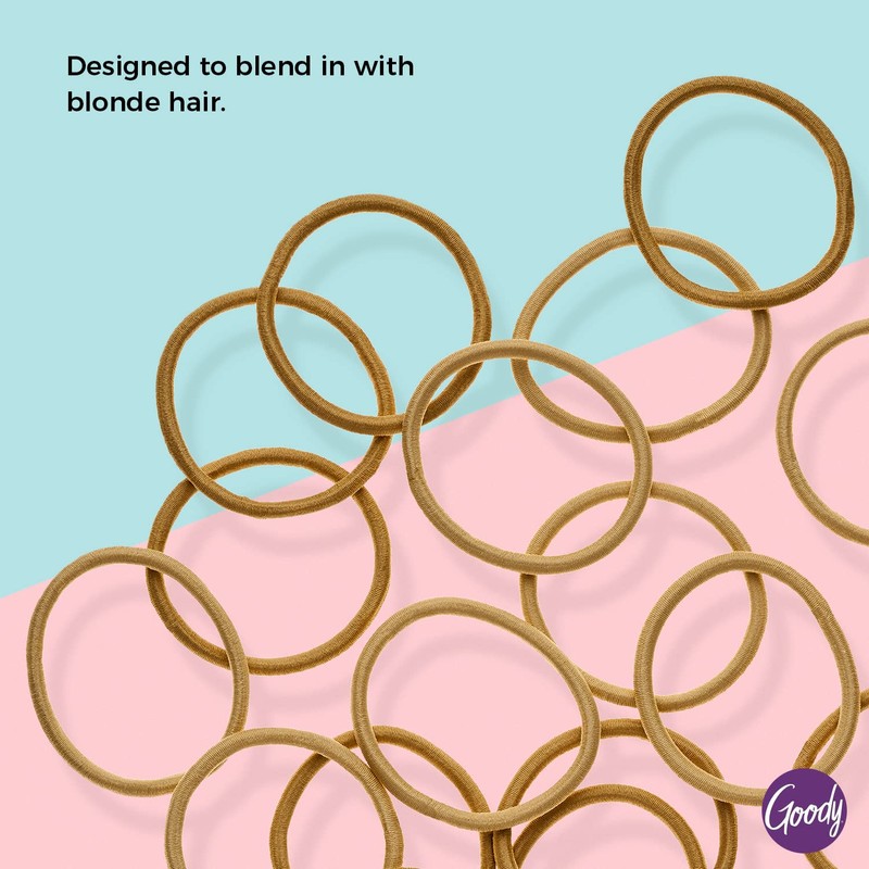 Goody Ouchless Hair Elastics – No Pull, No Breakage, Tangle-Free