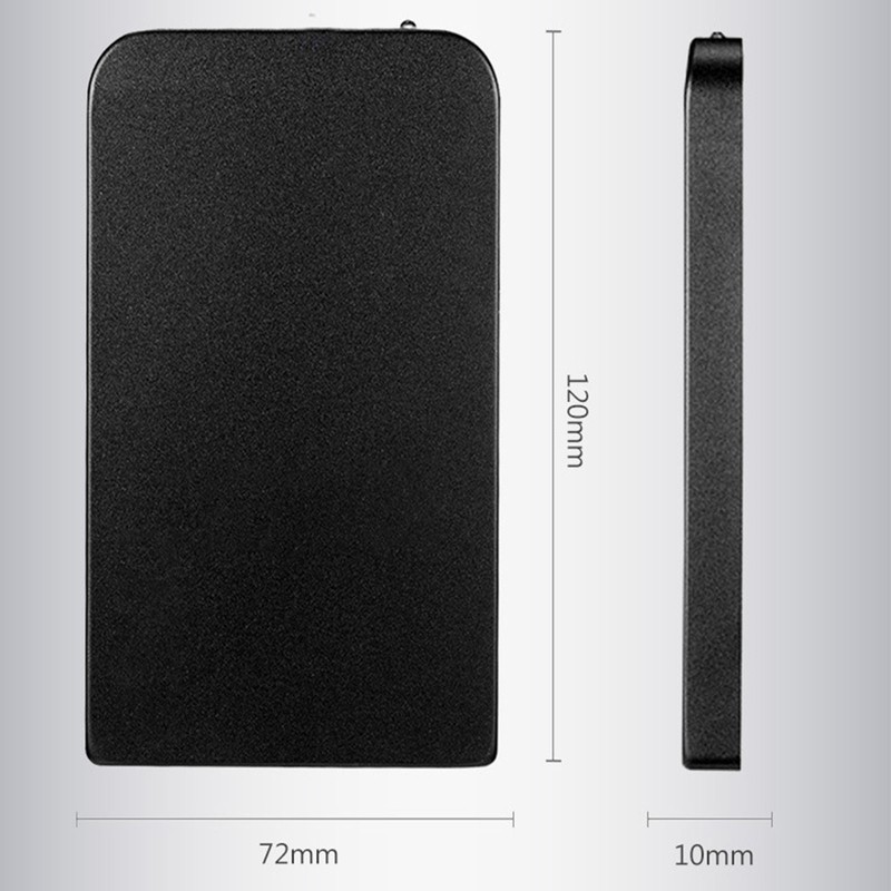 External Hard Drive 2TB Capacity USB 3.0 450Mbps High Speed