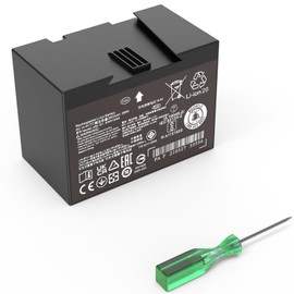JGTM ABL-D2 Battery for Roomba i8 i8+ i7 i7+ i4 i4+ j7 j7+ Combo i5 i5+ j5 j5+ j6 Series Robot Vacuum, Compatible with iRobot ABL-D2A 4INR19/66 Black ABL-D1 Li-ion Batteria Capacity 14.4V 36Wh 2500mAh