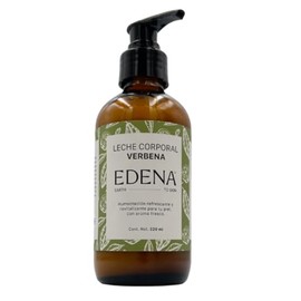 EDENA  Crema Corporal Natural con Verbena y Menta  Hidratacin Ligera y Refrescante  Leche Corporal Nutricin para Piel Seca o Sensible  Con Pepino y...