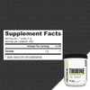 NutraBio 100% Pure Taurine Powder - 500 Grams by NutraBio