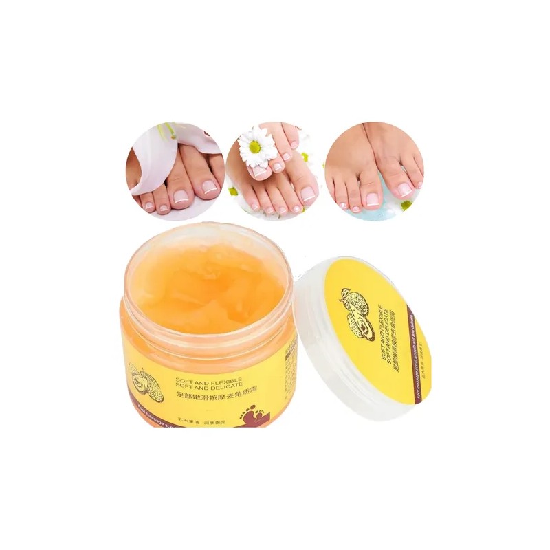 2pzs Exfoliante Para Pies Suaviza Resequedad Elimina Callo F