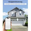 YOMOGI Pack of 4 WiFi Roller Shutter Switches with RF