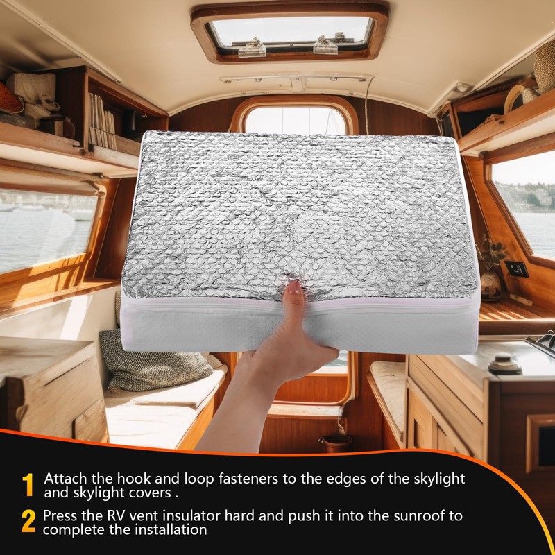 Yoojahow 1 Pcs RV Skylight Insulator RV window Vent Insulator