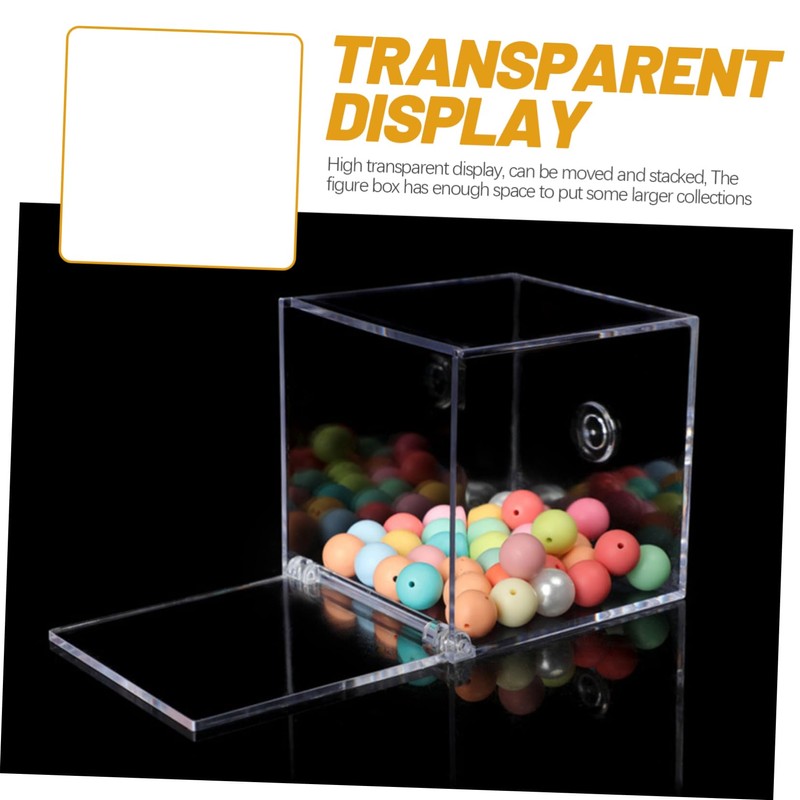 Operitacx Storage Boxes Model Display Holder Lockable Display Case Cuddly
