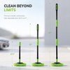 Car Wash Brush Kit, Long Handle, Microfiber Wash Mop, 15°