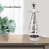 Spinning Candle Holder Rotating Candlestick Set for Romantic Wedding Christmas
