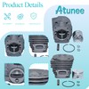 Atunee 44mm Cylinder Piston Pin Ring Kit fit for Husqvarna