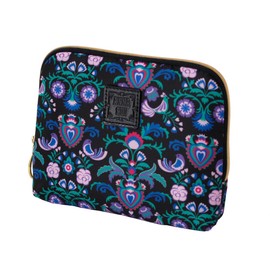 Anna Sui 000150-0005-01 Women's Pouch, Arabesque Pattern, Black, Anna Sui/Anna Sui, Ladies,, Black