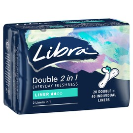 Libra Liners Flexi Thin 2 in 1 X 20