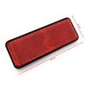 Simda Pro Universal Rear Reflector for Motorcycle Number Plate Holder
