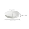 Ipetboom 100pcs Disposable Paper Cup Lids Cup Covers Hot Cup