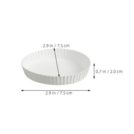 Ipetboom 100pcs Disposable Paper Cup Lids Cup Covers Hot Cup Lids Recycled Drinking Lids Coffee Cup Covers for Hot/Cold Beverage Takeout Coffee Cups