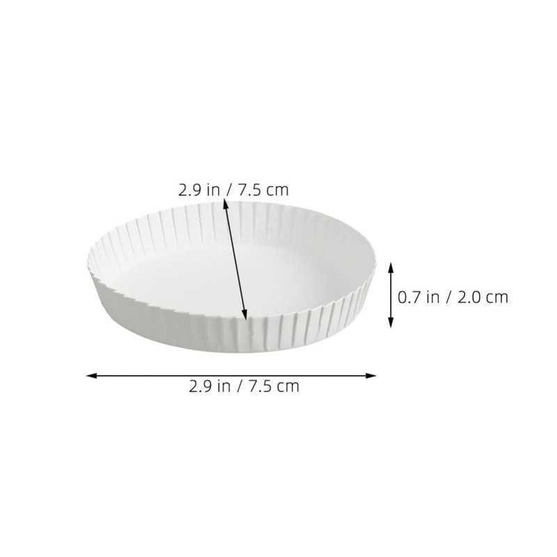 Ipetboom 100pcs Disposable Paper Cup Lids Cup Covers Hot Cup
