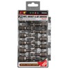 Performance Tool W9049 Magnetic Hex Nut Driver Master Kit, Cr-V
