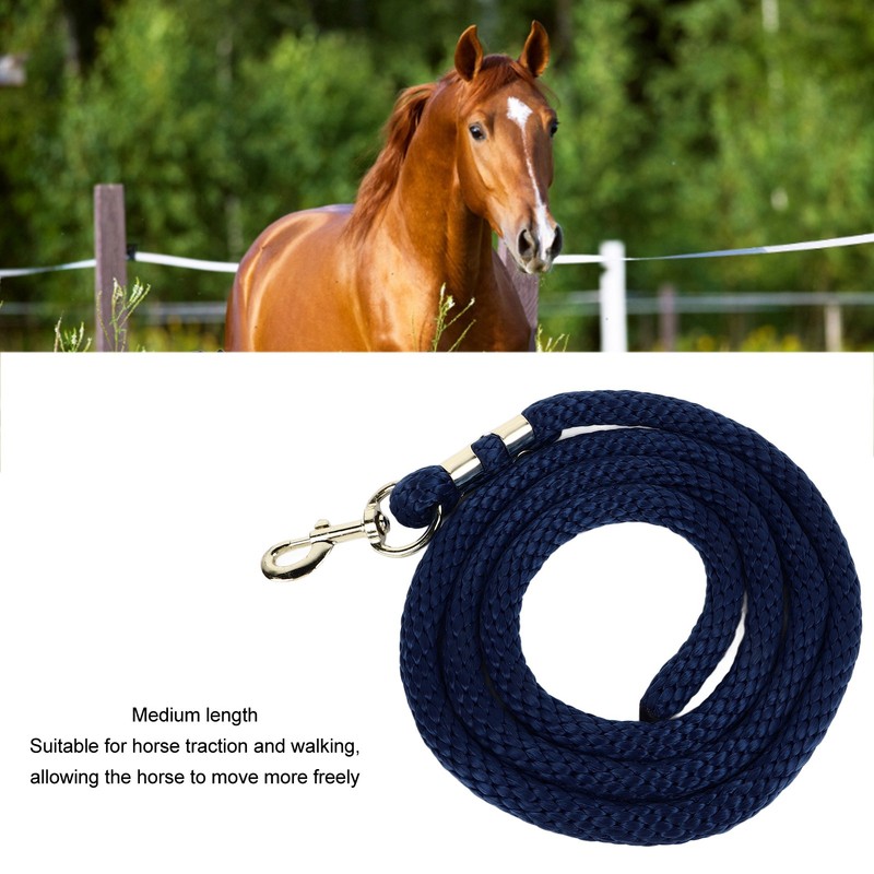 Horse Lunge Line with Snap Heavy Duty High Tensile Horse