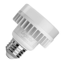 Legental 10W LED Mini PUCK, E26 Medium Base Squat Bulb, Soft White(2700K), 100w incandescent Equivlent, 50000hrs Life, 1000LM, 120-277V, Suitable for Indoor and Outdoor Fixture, UL Wet Location listed