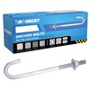 HROMIGRY 5/8” x 12” J Bolt Anchors (10 Pack) for