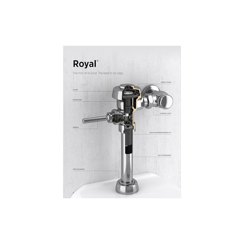 Sloan H-700-A 3/4" Screwdriver Control Stop with Vandal Resistant Cap