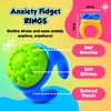 Fidget Rings Sensory Toys for Kids: 18 Pack Fidget Anxiety