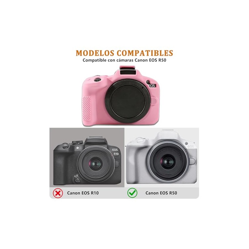 Funda para canon r50, funda para cámara Canon EOS R50,