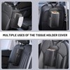TESGADGETS Tissue Box Holder for Front Seat, Headrest Organiser with