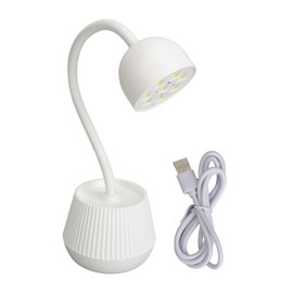 Lotus Shape Nail Lamp 360 Degree Rotatable Infrared Induction Gooseneck Lotus Shaped Nail Light