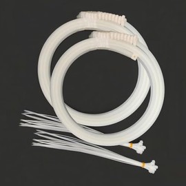 Lightolife Track Curtains Bunk Bed Curved Removable Curtain Track for Bunk Bed Curtains, 4m Matches 2 Panels