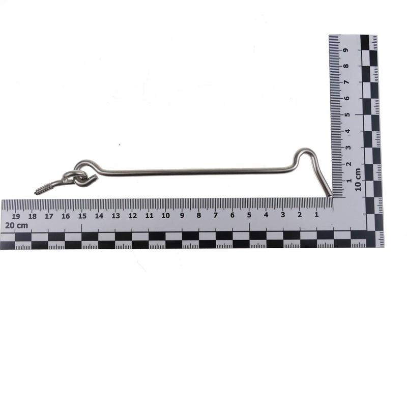 2 x Stainless Steel Storm Hooks, Window Hooks, Door Hooks,