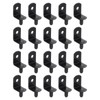 sourcing map 20Pcs Shelf Support Pegs, 5mm L-Shaped Bracket with