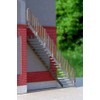 modellbahn-exklusiv Stair Climb Outdoor Staircase, Lasercut Construction Kit for Gauge