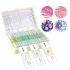 LAKWAR LAKWAR 30 Microscope Slides with Specimens for Kids, Prepared