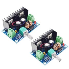 2PCS XL4016E1 DC 4-40V to DC 1.25-36V 8A Back Converter Voltage Regulator 36V 24V 12V to 5V Buck Converter Power Supply