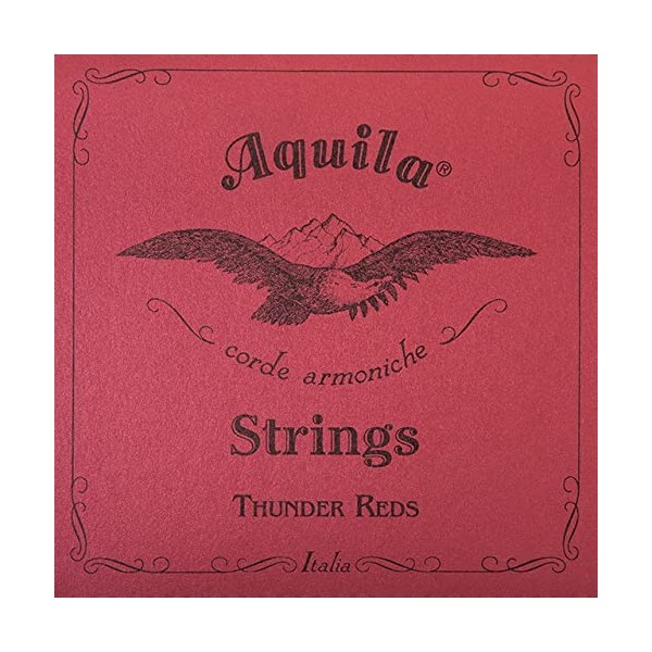 Aquila 168U - Thunder Reds, Bass Ukulele/U-Bass String Set -