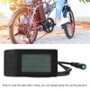 Electric Bike LCD Display Meter Waterproof 5pin Connector Bike Conversion