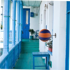 SUPVOX 5pcs Ball Display Holder Football Holders for Display Rugby Wall Mount Cast Iron