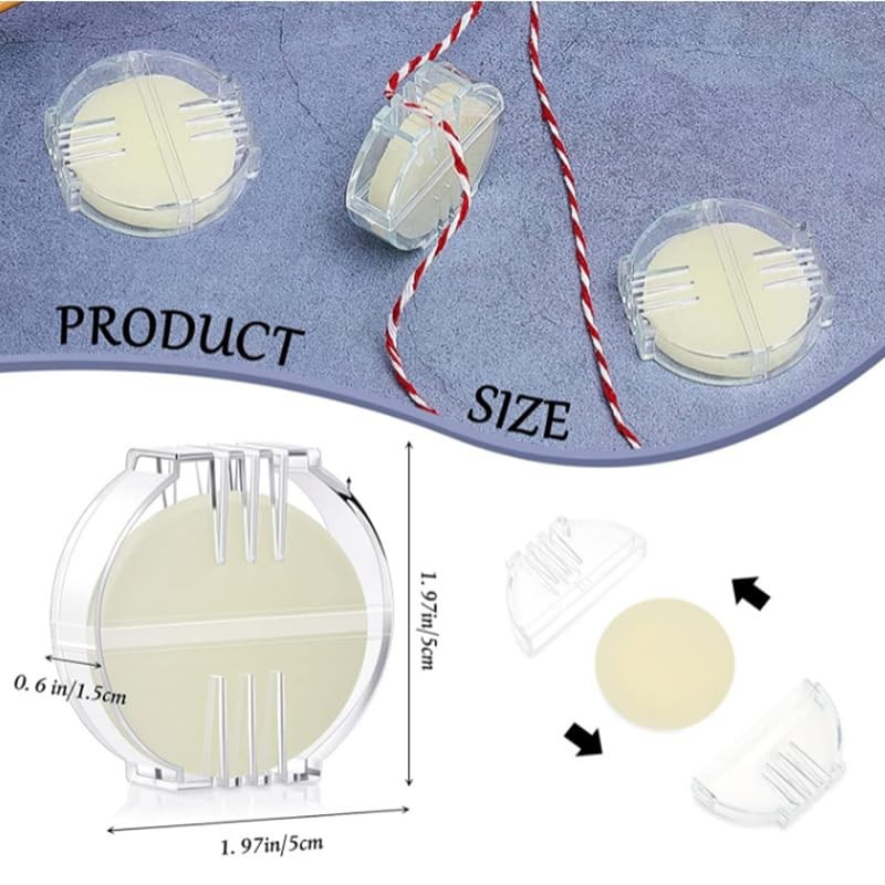 Thread Wax Thread Conditioner Beeswax for Sewing Thread Conditioner Round