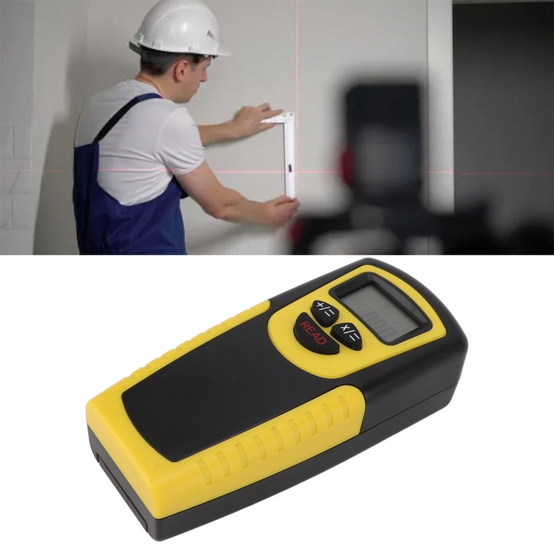 Land Surveying Equipment 0.01m Resolution 18m Range Handheld Ultrasonic Distance