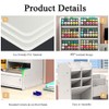Hggzeg Desk Organiser with Drawer, Multi-Purpose Pen Holder, Stationery Desk