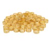 60pcs Sewing Thimbles Exquisite Copper Sewing Finger Protectors for Hand