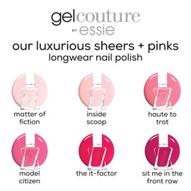 essie Gel Couture 2-Step Longwear Nail Polish, The It-Factor, Pink Nail Polish, 0.46 fl. oz.