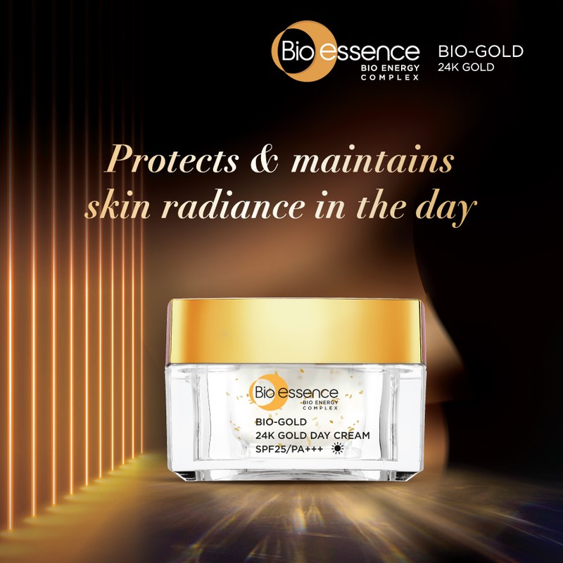 Bio-essence Bio-Gold 24k Gold Day Cream SPF36 40g |Improves skin