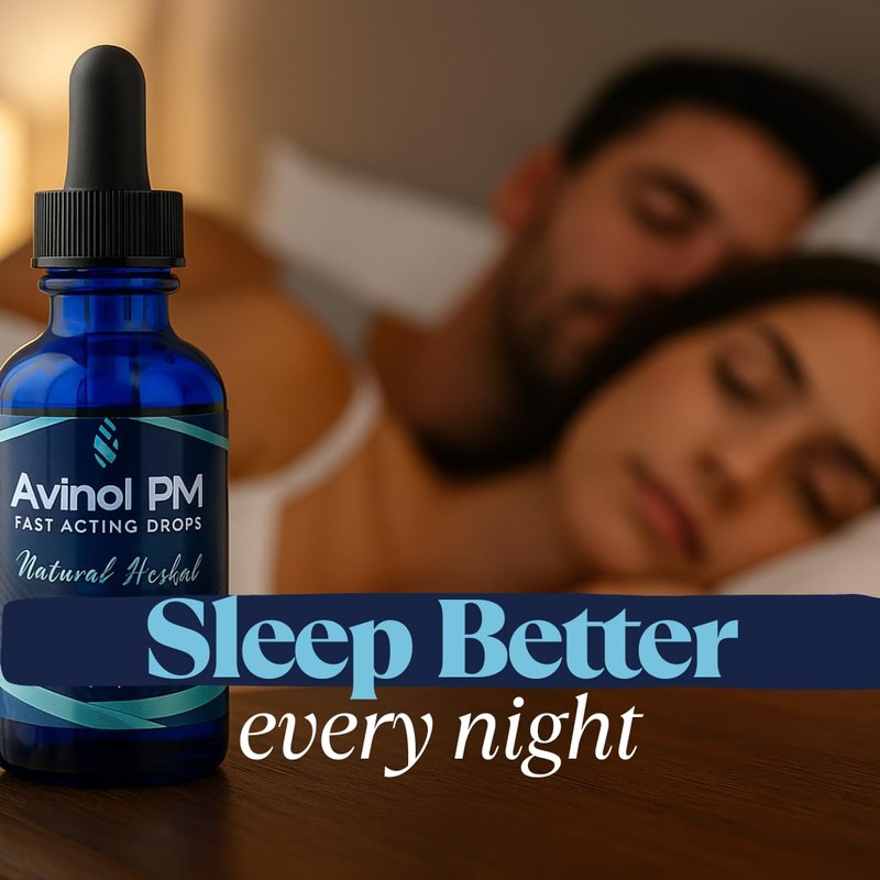 Avinol PM Sleep Drops - Extra Strength Natural Sleep Aids