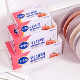 Mommy Son Clean Bag Sanitary Bag Small Medium Large 100 sheets 300 sheets Collection of all items, Mommy Son Sanitary Bag No. 6 25x35 300 sheets / 마미손 크린백 위생백 소 중 대 100매 300매 전품목 모음전, 마미손 위생백 6호 25x35 300매