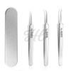 Dermatology Extrusion Tweezers Set Acne Sebum Removal Precision / 피부과 압출 핀셋 세트 여드름 피지 제거 정밀