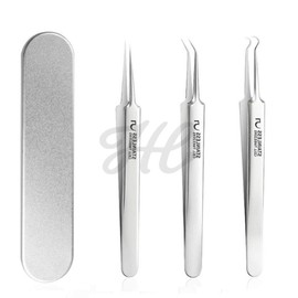 Dermatology Extrusion Tweezers Set Acne Sebum Removal Precision / 피부과 압출 핀셋 세트 여드름 피지 제거 정밀